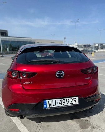 Mazda 3 cena 82000 przebieg: 34000, rok produkcji 2019 z Warszawa małe 254